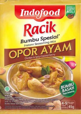 Indofood Racik Opor Ayam/Chicken in Spicy Coconut Gravy