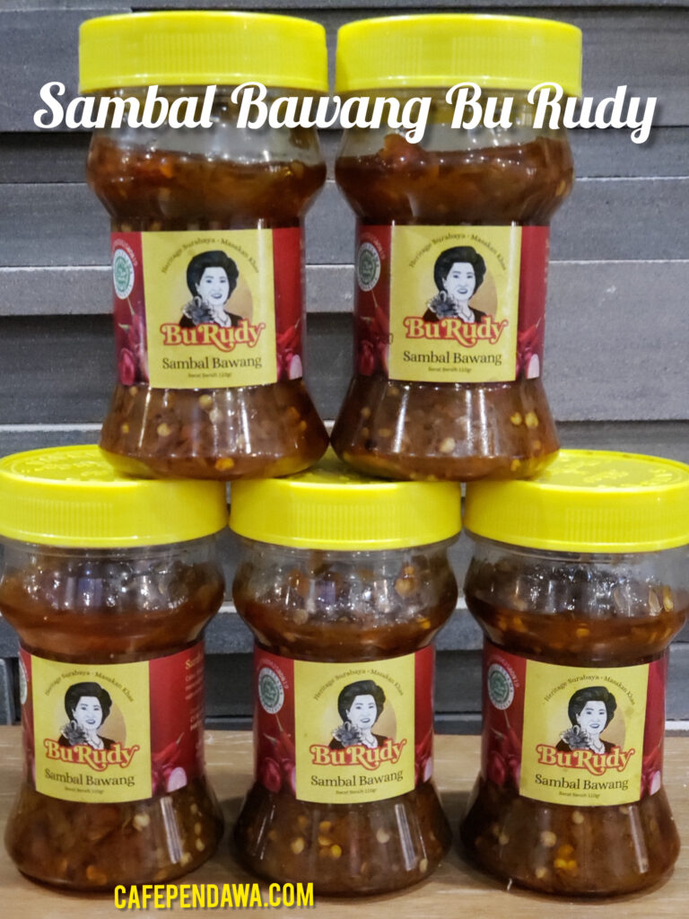 Bu Rudy Sambal Bawang 110g – Cafe Pendawa