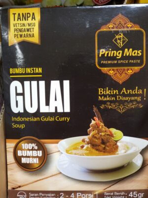 Piring Mas Bumbu Instan Gulai 45g