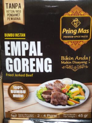Pring Mas Bumbu Instan Empal Goreng 45g