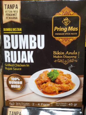 Piring Mas Bumbu Instan Bumbu Rujak 45g
