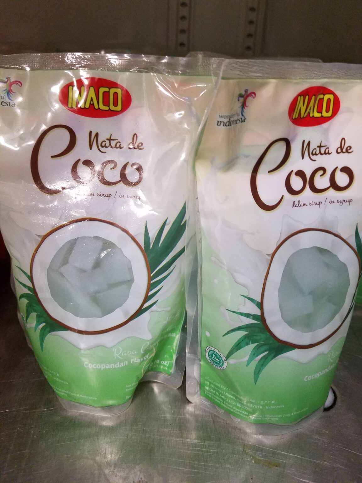 INACO Nata de coco Cocopandan 12.7oz – Cafe Pendawa