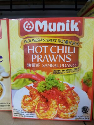 Munik Sambal Udang / hot chili prawn