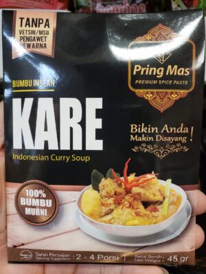 Pring mas bumbu Instan kare 45gr