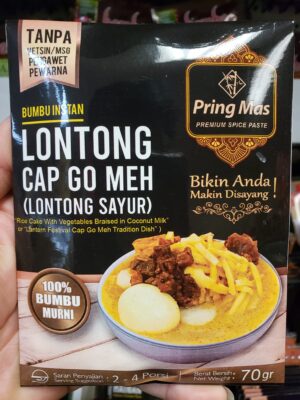 Pring Mas Bumbu Instan lontong cap go meh 70gr