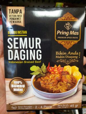 Piring Mas Bumbu Instan semur daging 45g
