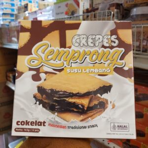 Susu Lembang Crepes Semprong Coklat 165g