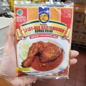 Dua kuali bumbu rujak