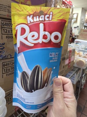 Kuaci Rebo Rasa Susu 60g