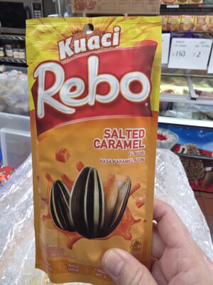 Kuaci Rebo Rasa Karamel Asin 60g