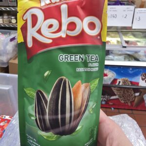 Kuaci Rebo Rasa Teh Hijau 60g