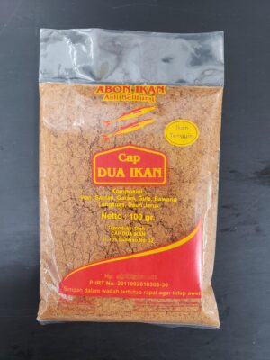 Abon Ikan Asli Belitung Cap Dua Ikan 100gr