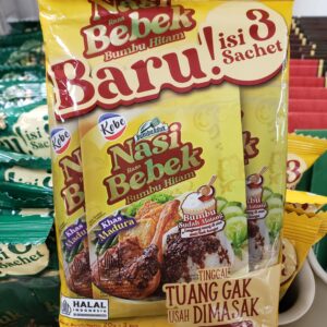 Kobe Nasi Rasa Bebek Bumbu Hitam isi 3
