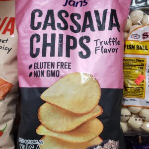 Jans Cassava Chips Truffle Flavor 8oz