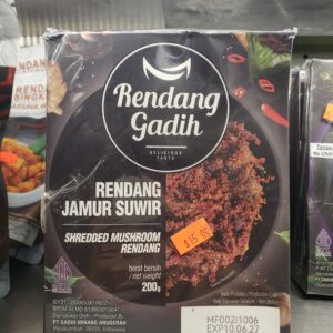 Rendang Gadih Jamur Suwir 200gr